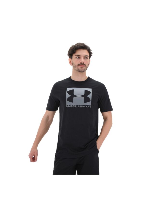 A1329581-001-001 Ua Boxed Sportstyle Ss Erkek T-shirt Siyah - 379