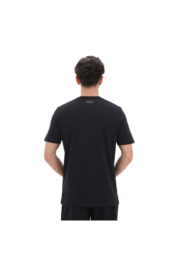 A1329581-001-001 Ua Boxed Sportstyle Ss Erkek T-shirt Siyah - 382