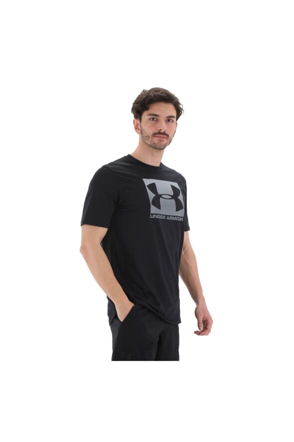 A1329581-001-001 Ua Boxed Sportstyle Ss Erkek T-shirt Siyah - 501