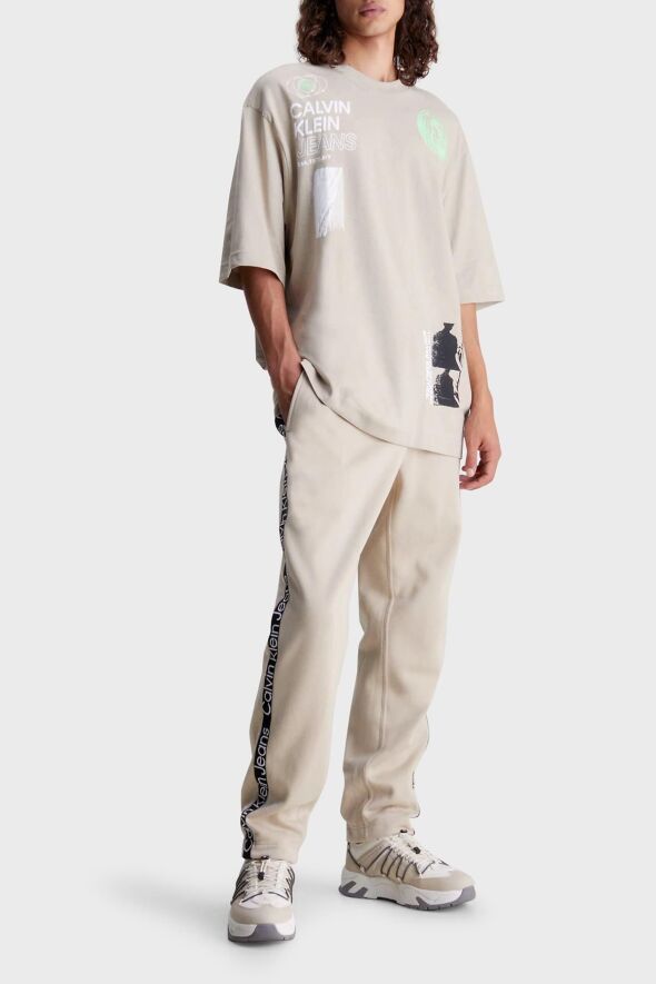 CUT OFF LOGO TAPE HWK PANT - 307