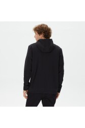 Erkek Siyah Standart Fit Sweatshirt - 247