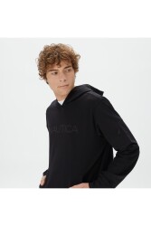 Erkek Siyah Standart Fit Sweatshirt - 249