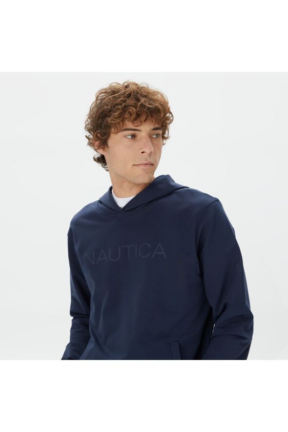 Erkek Siyah Standart Fit Sweatshirt - 482
