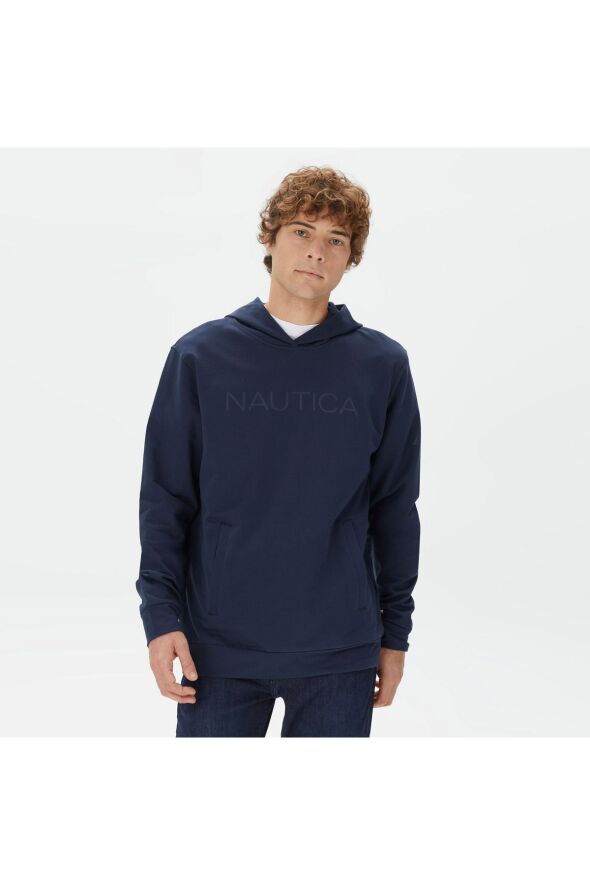 Erkek Siyah Standart Fit Sweatshirt - 797