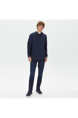 Erkek Siyah Standart Fit Sweatshirt - 153