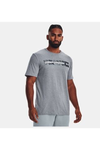 Erkek Ua Camo Chest Stripe Kısa Kollu 1376830-035 - 140