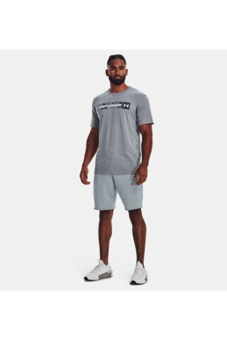 Erkek Ua Camo Chest Stripe Kısa Kollu 1376830-035 - 303