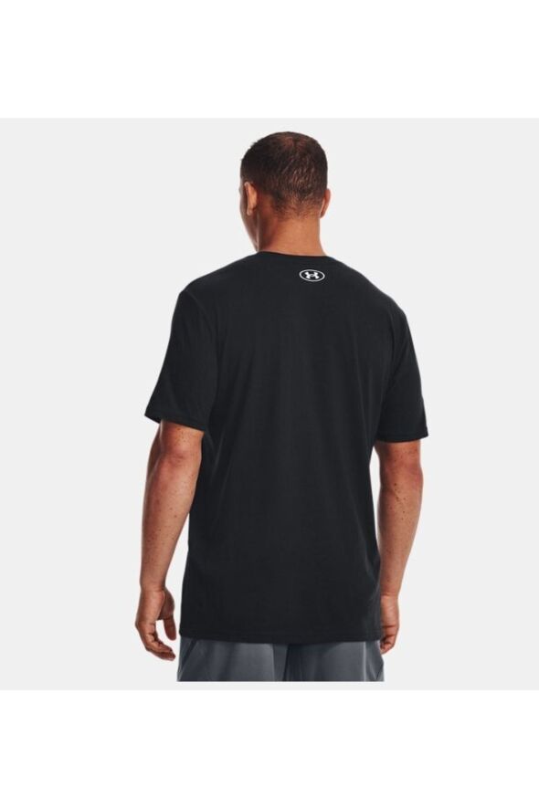 Erkek Ua Camo Chest Stripe Kısa Kollu 1376830-035 - 394