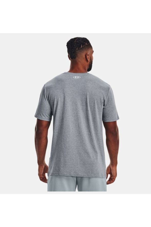 Erkek Ua Camo Chest Stripe Kısa Kollu 1376830-035 - 617