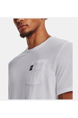 Erkek UA Elevated Core Pocket Kısa Kollu 1379554-410 - 128