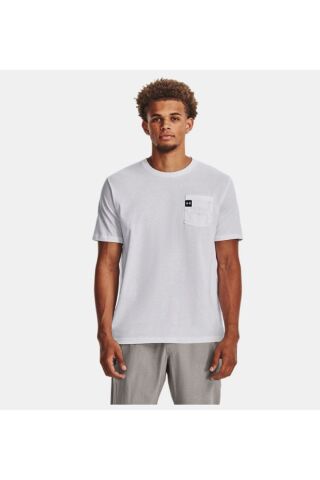 Erkek UA Elevated Core Pocket Kısa Kollu 1379554-410 - 892