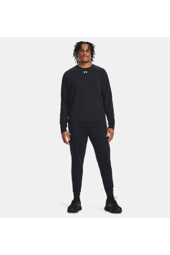 Erkek UA Rival Fleece Bisiklet Yaka 1379755-390 - 379
