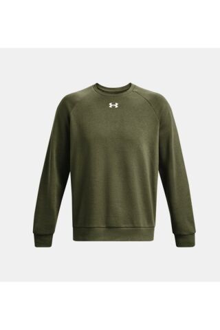 Erkek UA Rival Fleece Bisiklet Yaka 1379755-390 - 500