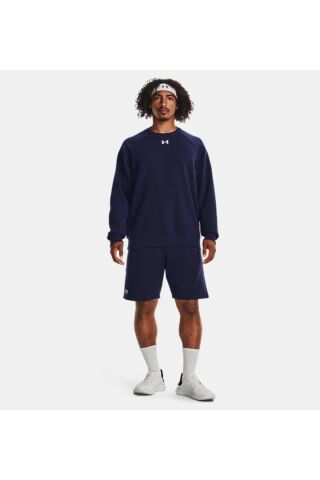 Erkek UA Rival Fleece Bisiklet Yaka 1379755-390 - 577