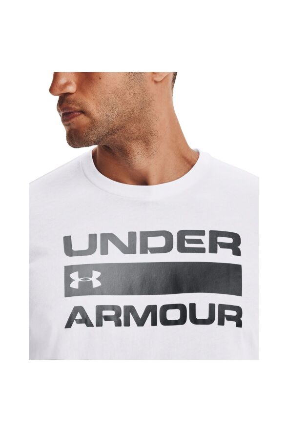 Erkek UA Team Issue Wordmark Kısa Kollu 1329582-100 - 507