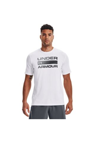 Erkek UA Team Issue Wordmark Kısa Kollu 1329582-100 - 542