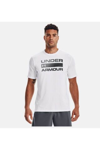 Erkek UA Team Issue Wordmark Kısa Kollu 1329582-100 - 100