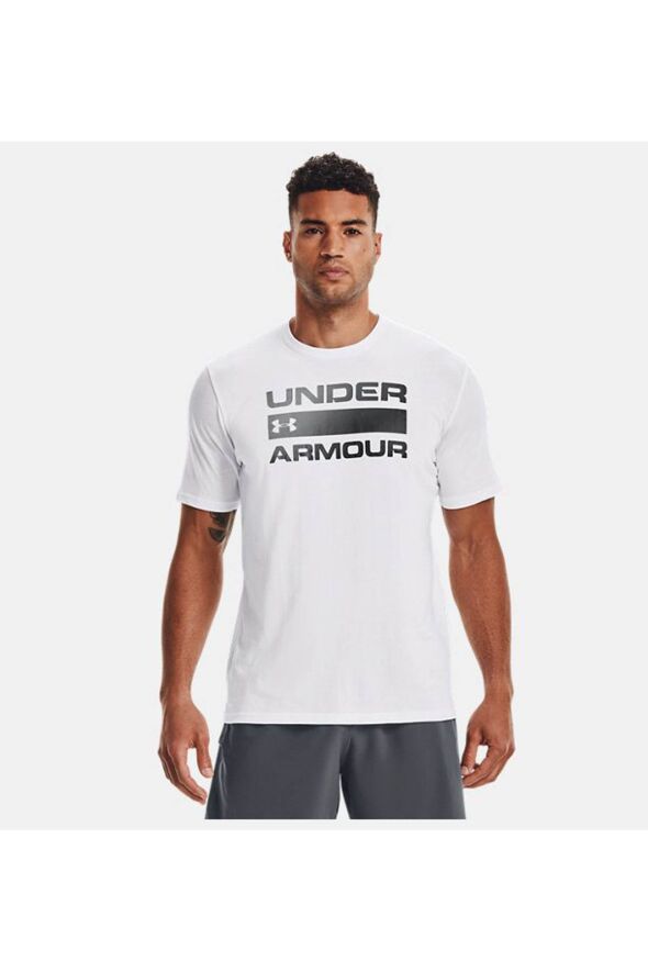 Erkek UA Team Issue Wordmark Kısa Kollu 1329582-100 - 90