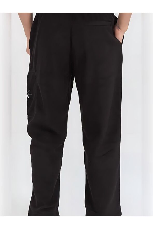 Fleece Blocking Cargo Hwk Pant Erkek Eşofman Altı - 745