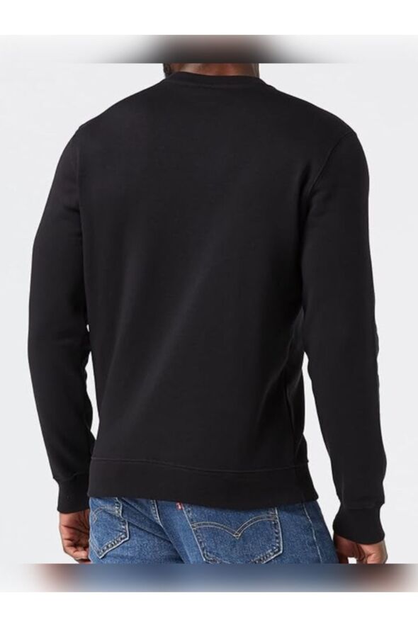 Legacy Klasik Küçük Logo Bisiklet Yaka Sweatshirt - 80