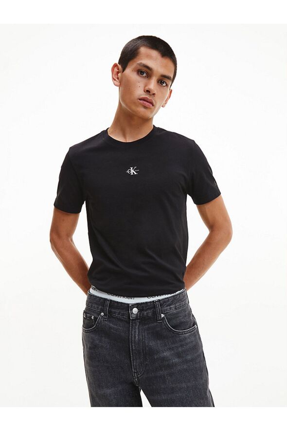 Organik Pamuklu Regular Fit Bisiklet Yaka T Shirt Erkek T Shirt J30j322466 Beh - 540