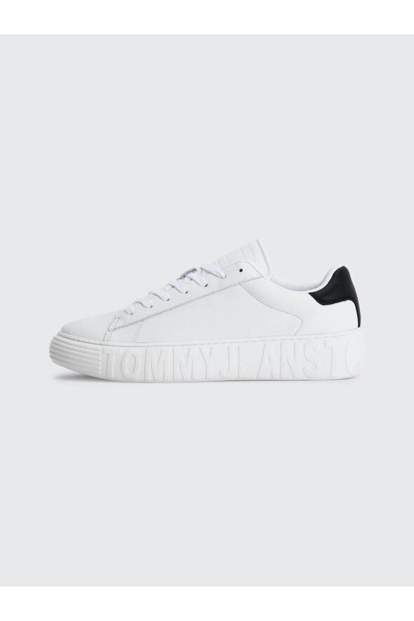 Leather Outsole Cupsole Sneaker - 47