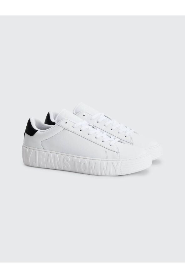 Leather Outsole Cupsole Sneaker - 42