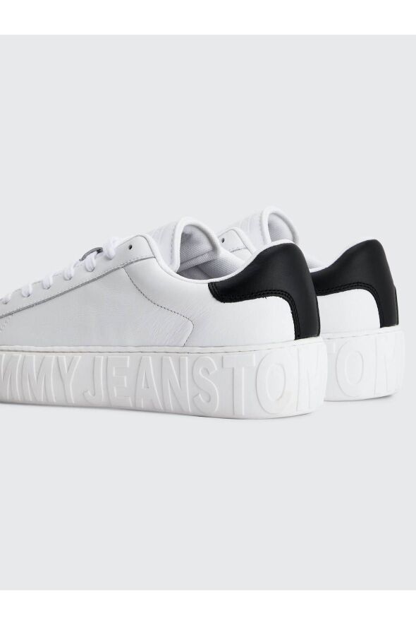 Leather Outsole Cupsole Sneaker - 41
