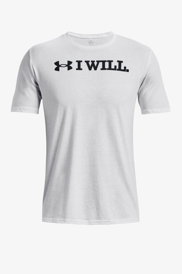 Ua I Wll Ss Beyaz Erkek T-shirt 1379023-100 - 474