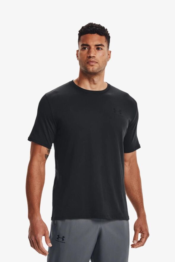 Ua M Sportstyle Lc Ss Siyah Erkek T-shirt 1326799-001 - 426